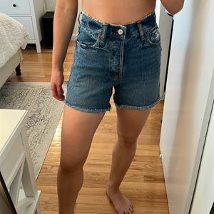 Abercrombie & Fitch High Rise Dad Shorts